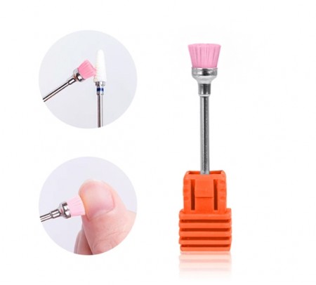 Itty Bitty Pink Brush Drill Bit