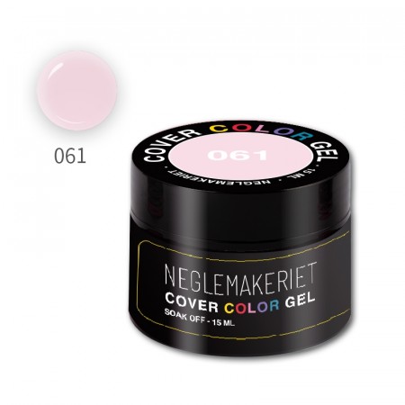 Neglemakeriet Cover Color Gel - GS061 - Pale Pink - 15 ml
