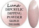 Dipcrylic Acrylic Dipping Powder - Glow in the Dark Collection - Luna Milky Way thumbnail