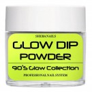 Dipcrylic Acrylic Dipping Powder - 90´s Flashback Glow Collection - Banana Clip thumbnail