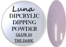 Dipcrylic Acrylic Dipping Powder - Glow in the Dark Collection - Luna Moonchild thumbnail