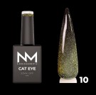 Neglemakeriet Cat Eye Gel Polish DISCO #10 Sparkly Pear - 10 ML thumbnail