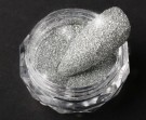 Sparkling Crystal Diamond Nail Powder - 01 - Flash Silvery thumbnail