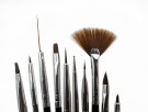 Nail Art Brush Set - Sett med 10 thumbnail