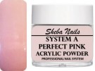 Sheba Nails - Selvjevnende akrylpulver - Perfect Pink - 15 ml thumbnail