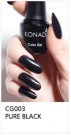 Konad Color Gel Nail Polish - CG003 Pure Black thumbnail