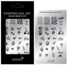 Konad Nail Art - Square Image Plate - 04 thumbnail