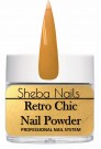 Sheba Nails Acrylic Powder - Retro Chic - Mustard thumbnail
