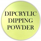 Dipcrylic Acrylic Dipping Powder - Unicorn Poop Neon Pastel Collection - Buttercup thumbnail