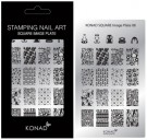 Konad Nail Art - Square Image Plate - 08 thumbnail