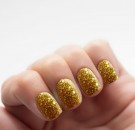 Gel Nail Sticker - Semi Cured - GOLD NUGGETS thumbnail