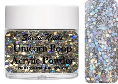 Unicorn Poop Acrylic Powder - Starlight