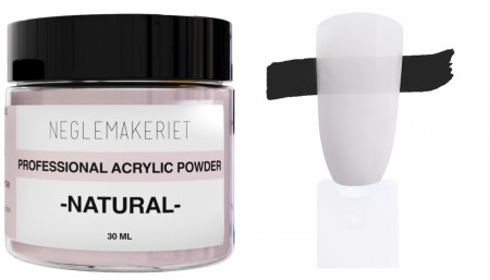 Neglemakeriet PRO Acrylic Powder - Natural - 30 ml
