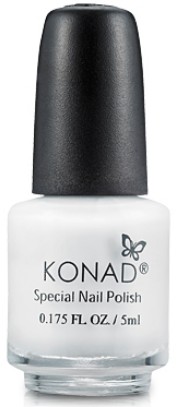 Konad Nail Art - Special Nail Polish - S01 White