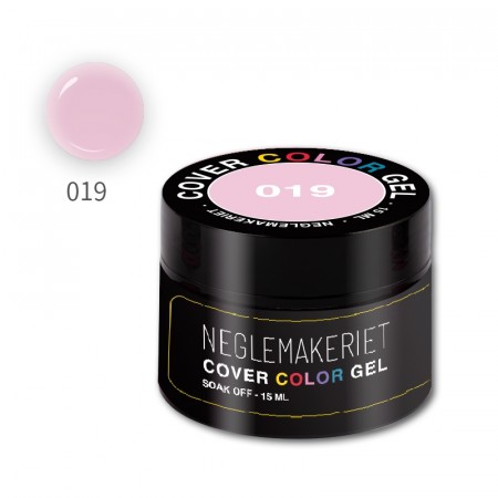 Neglemakeriet Cover Color Gel - GS019 - Pink - 15 ml