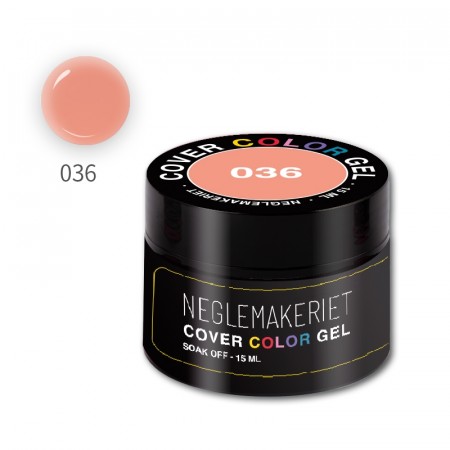 Neglemakeriet Cover Color Gel - GS036 - Peach Blossom - 15 ml