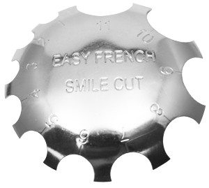 Acrylic Smile Line Cutter - 02 - Easy French Smile Cut