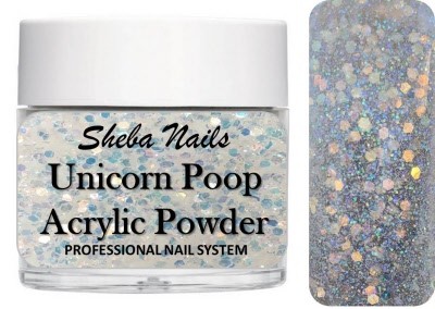 Unicorn Poop Acrylic Powder - Sugar Crystals