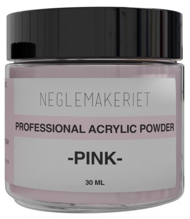 Neglemakeriet PRO Acrylic Powder - Pink - 30 ml