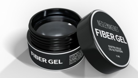 Neglemakeriet Fiber Gel - 01 - KLAR - 15 ml