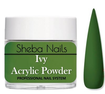 Sheba Nails Techno Color Acrylic Powder - Ivy
