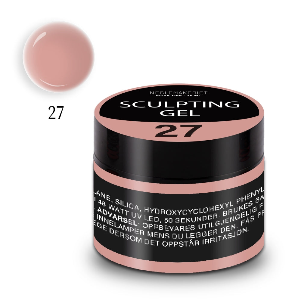 Neglemakeriet Sculpting Gel 27 Soft & Creamy