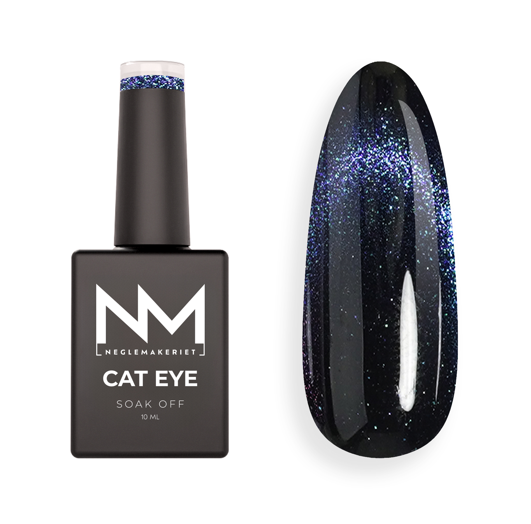 Neglemakeriet Cat Eye Gel Polish GALAXY #09 ANDROMEDA