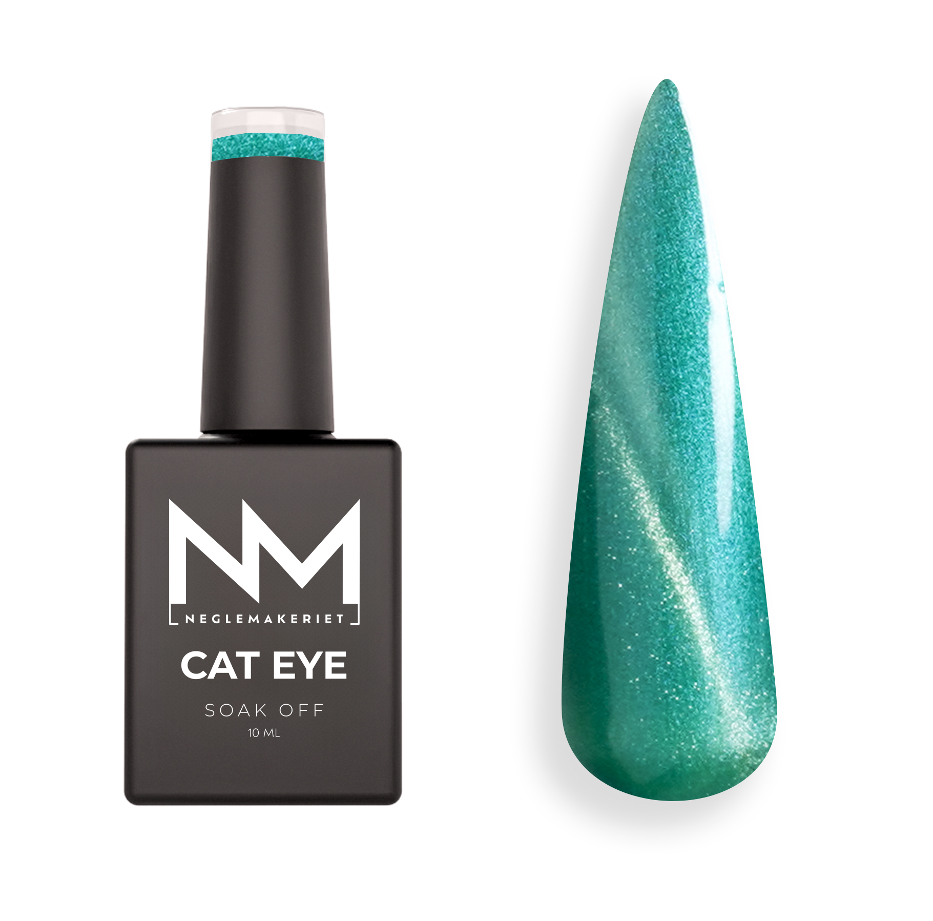 Neglemakeriet Cat Eye Gel Polish FAIRYTALE #10 The Dragon