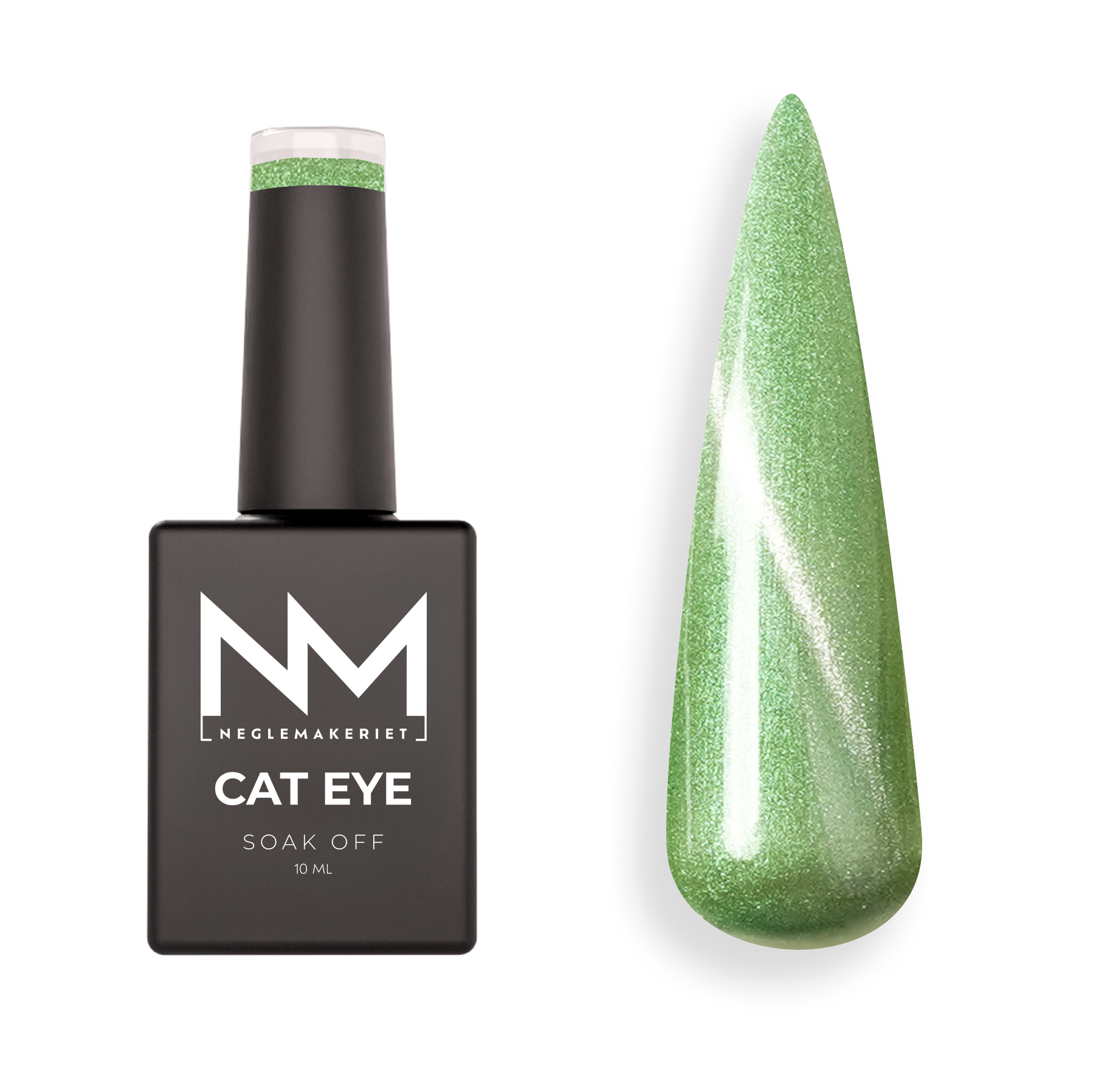 Neglemakeriet Cat Eye Gel Polish FAIRYTALE #13 Weeping Willow