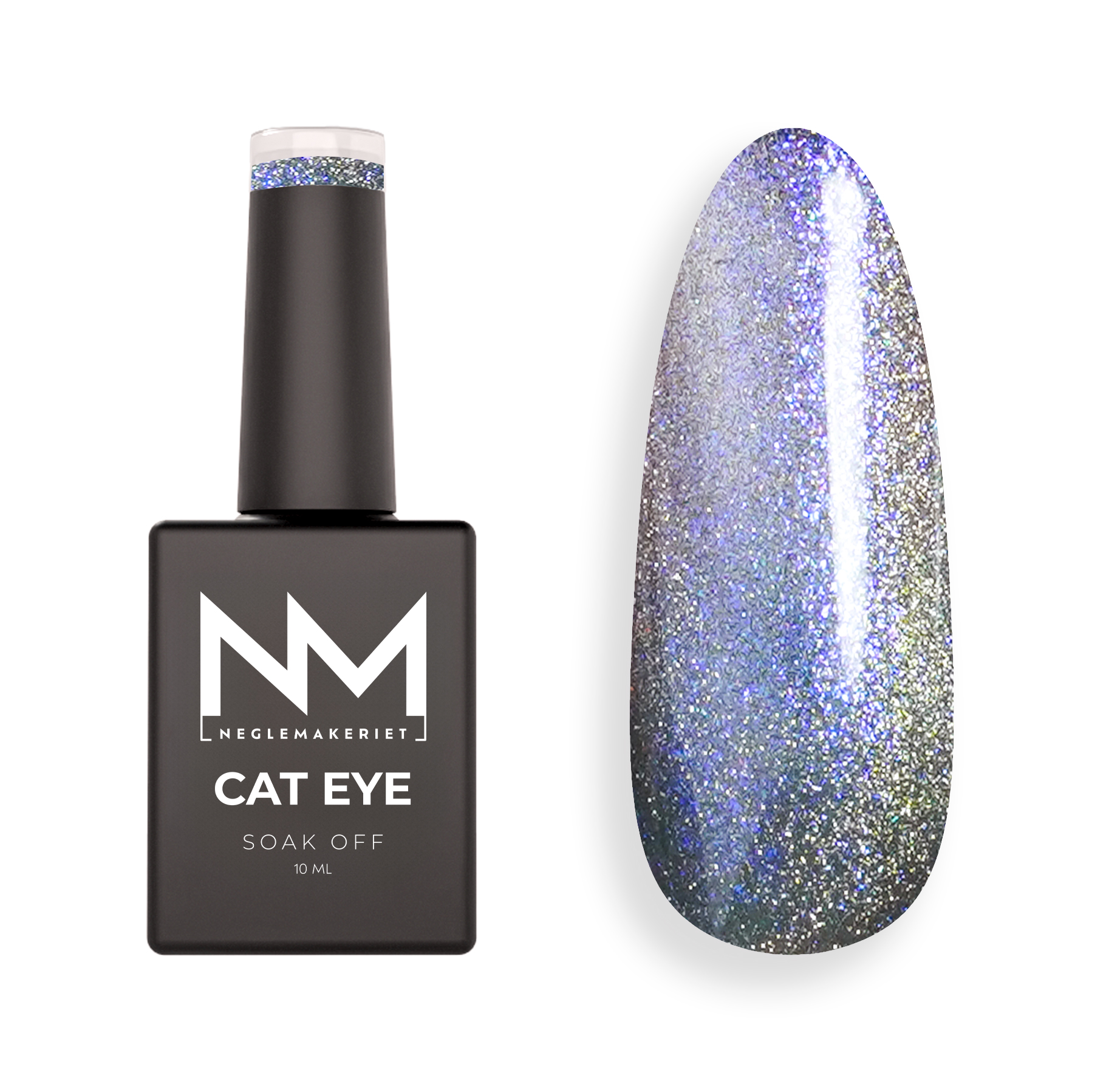 Neglemakeriet Cat Eye Gel Polish UNICORN #11 Esmeralda