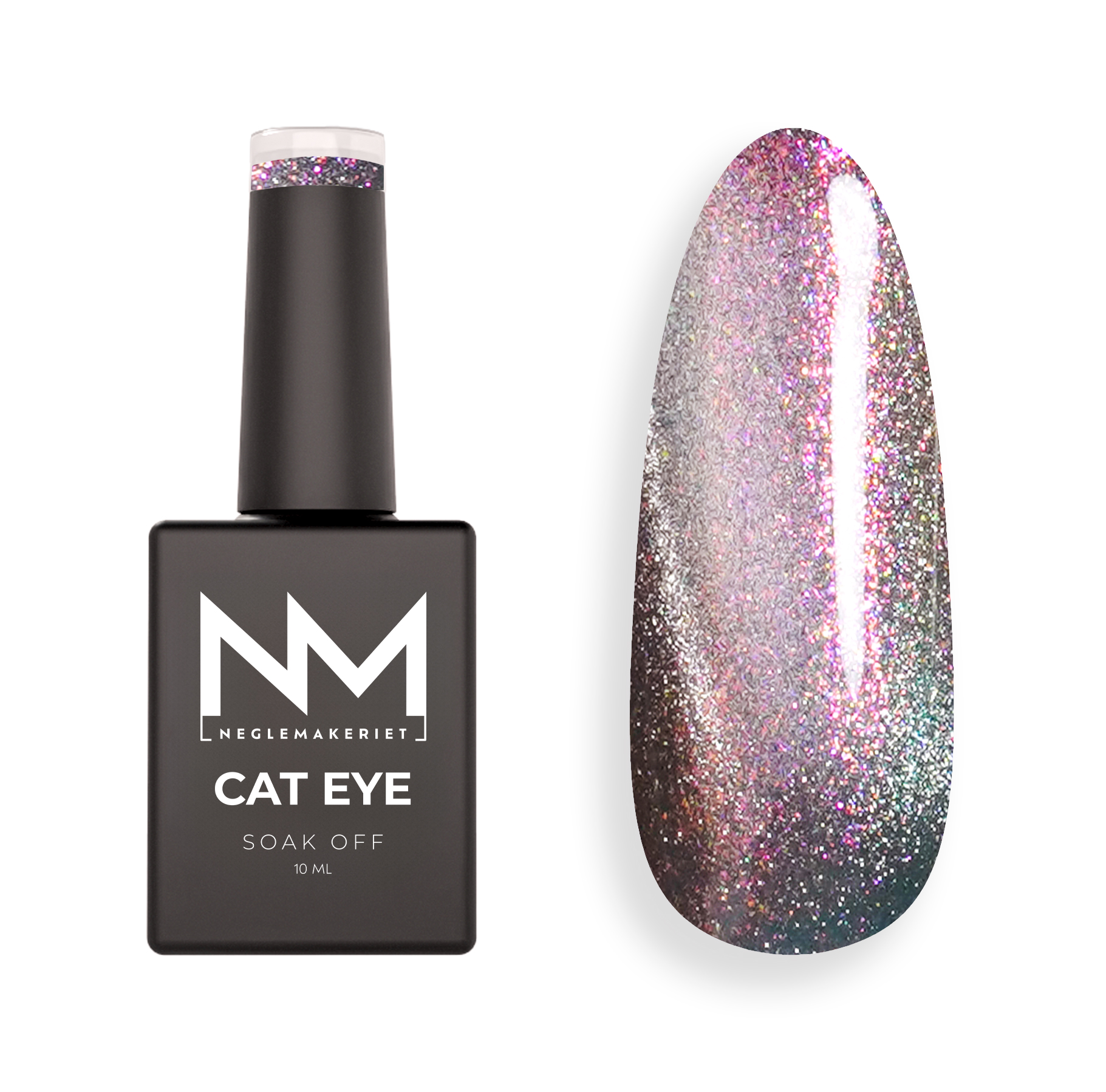 Neglemakeriet Cat Eye Gel Polish UNICORN #12 Pixie