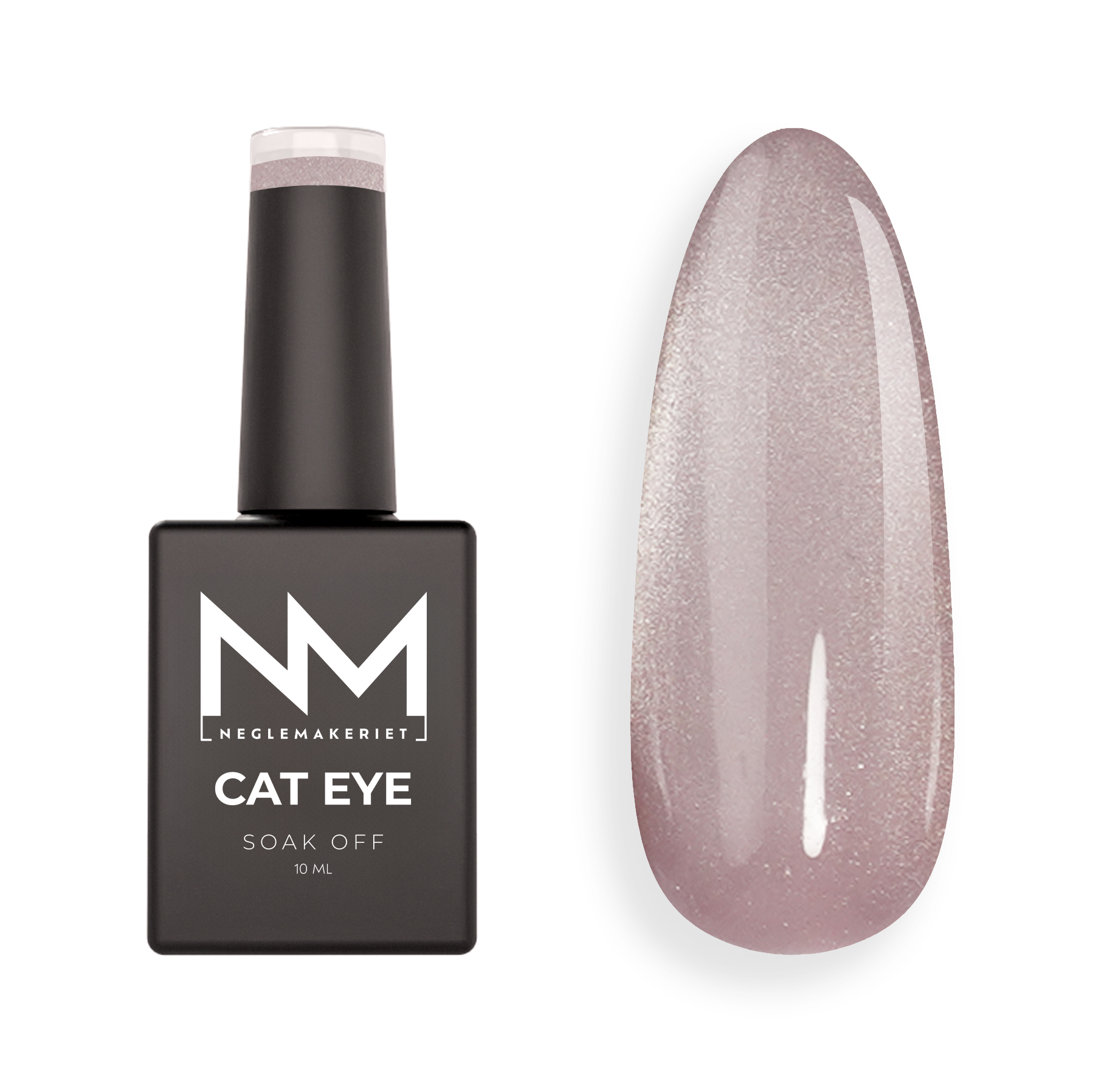 Neglemakeriet Cat Eye Gel Polish VELVET CRYSTAL #03 Creamy Purple - 10 ML