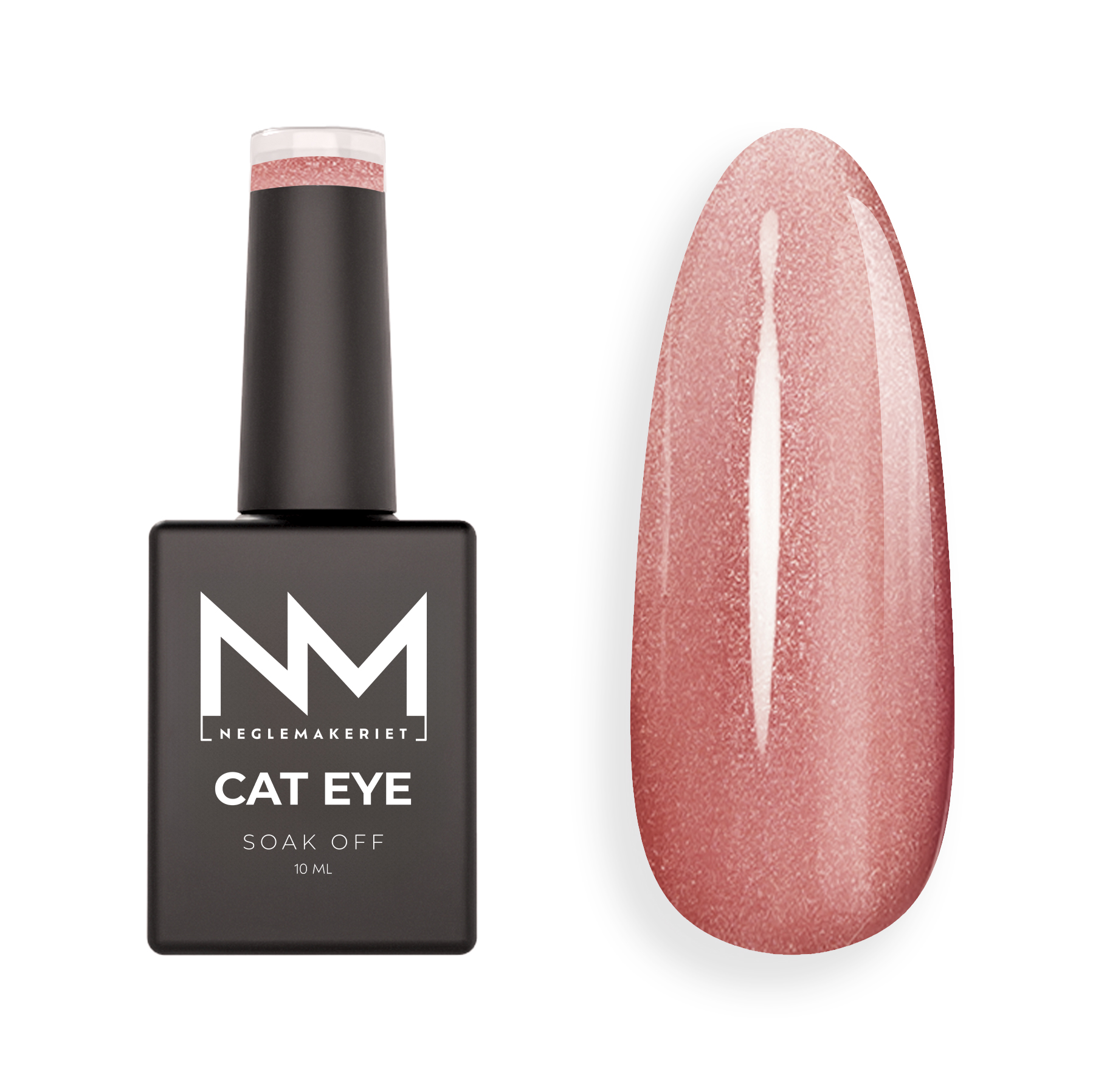 Neglemakeriet Cat Eye Gel Polish VELVET CRYSTAL #22 Soft Rose - 10 ML