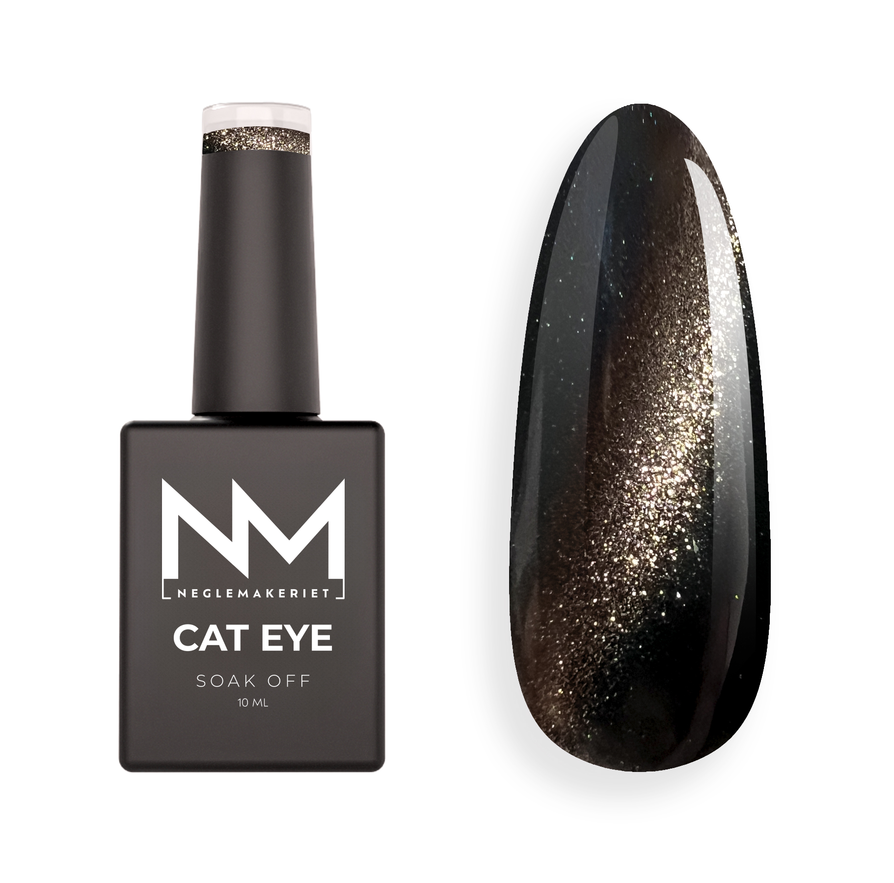 Neglemakeriet Cat Eye Gel Polish METALLIC #03 Mystic Deer - 10 ML