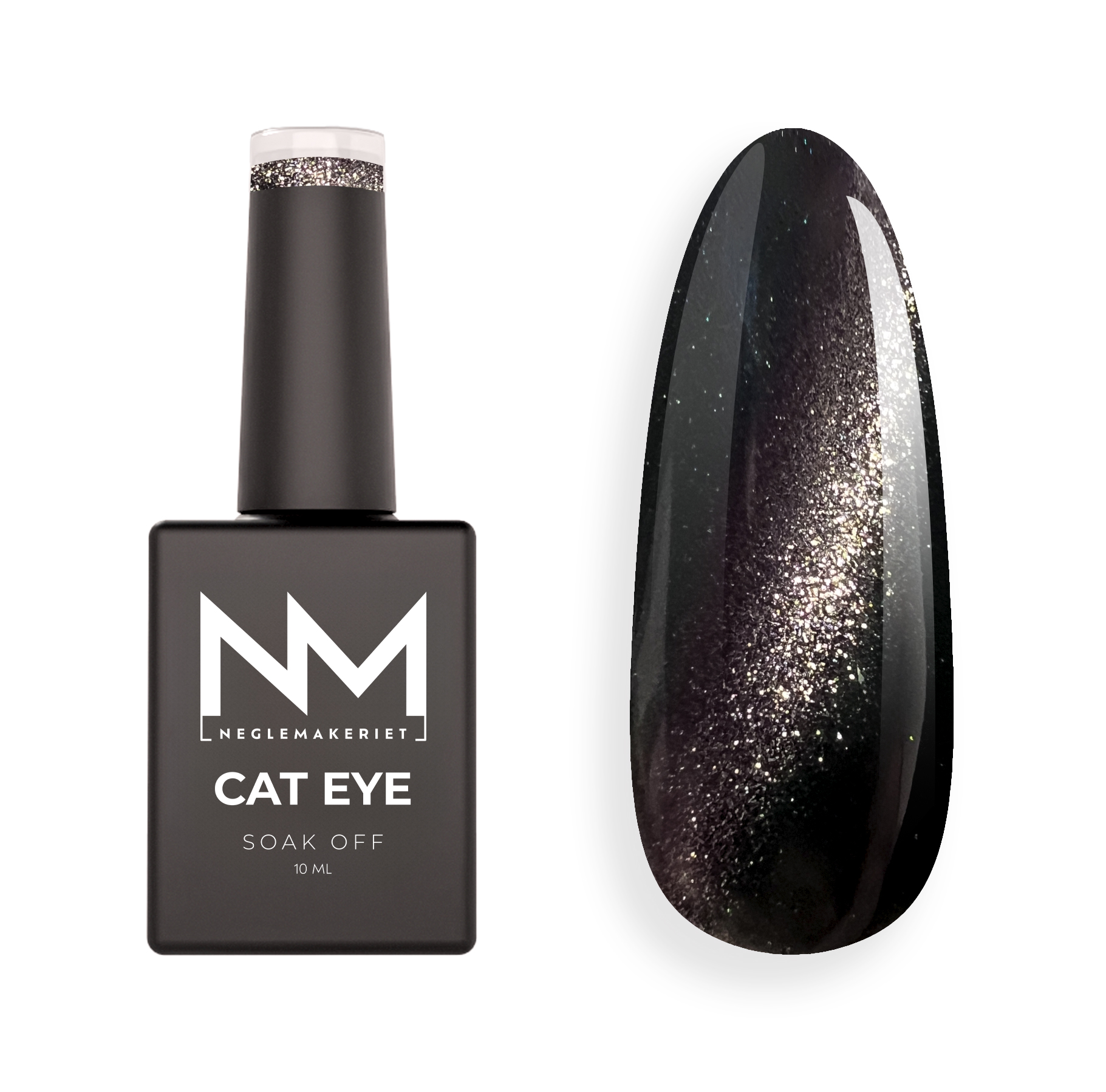 Neglemakeriet Cat Eye Gel Polish METALLIC #12 Petite Pink - 10 ML