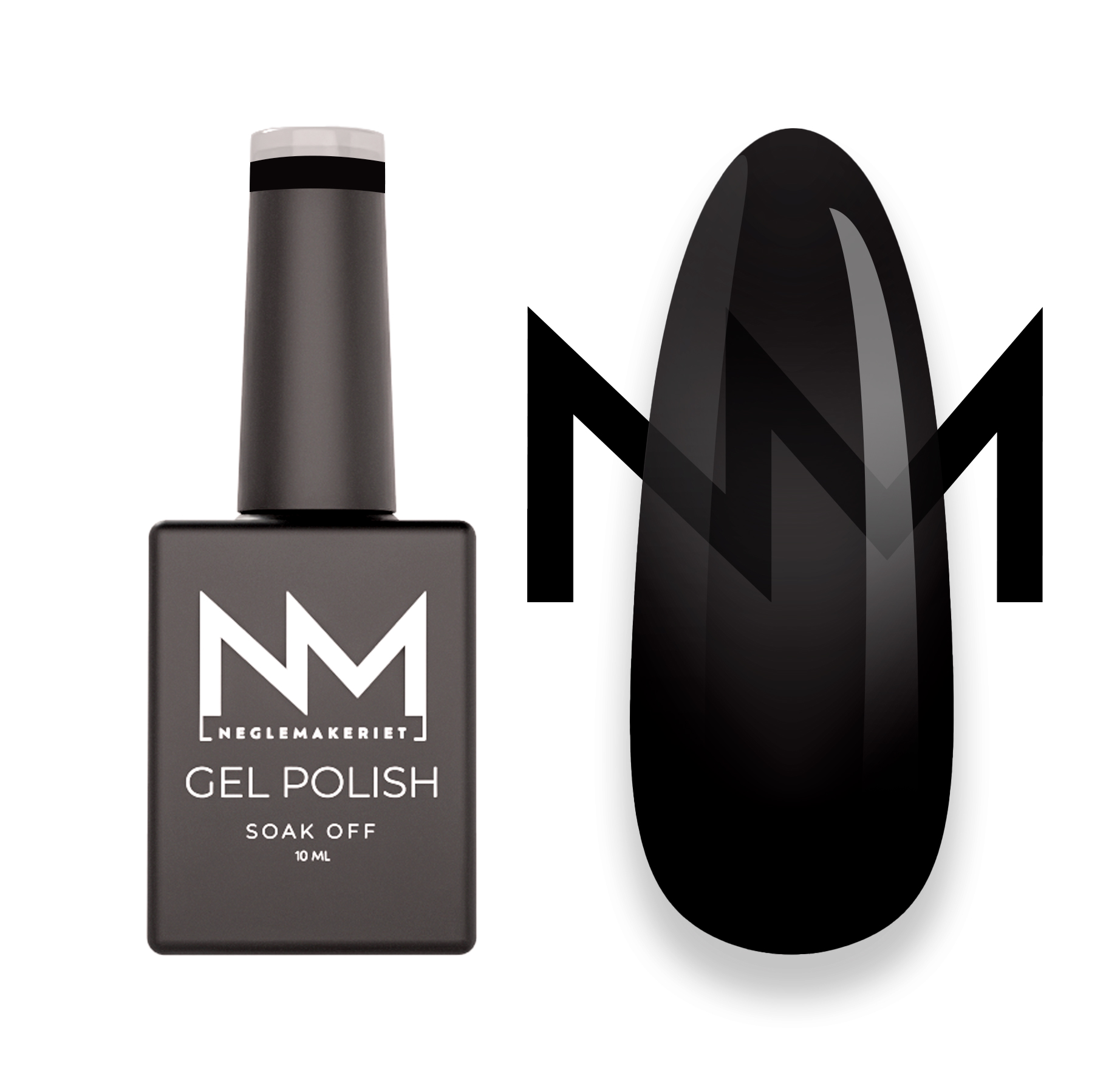 Neglemakeriet Gel Polish #058 RAVEN SHEER - 10 ML