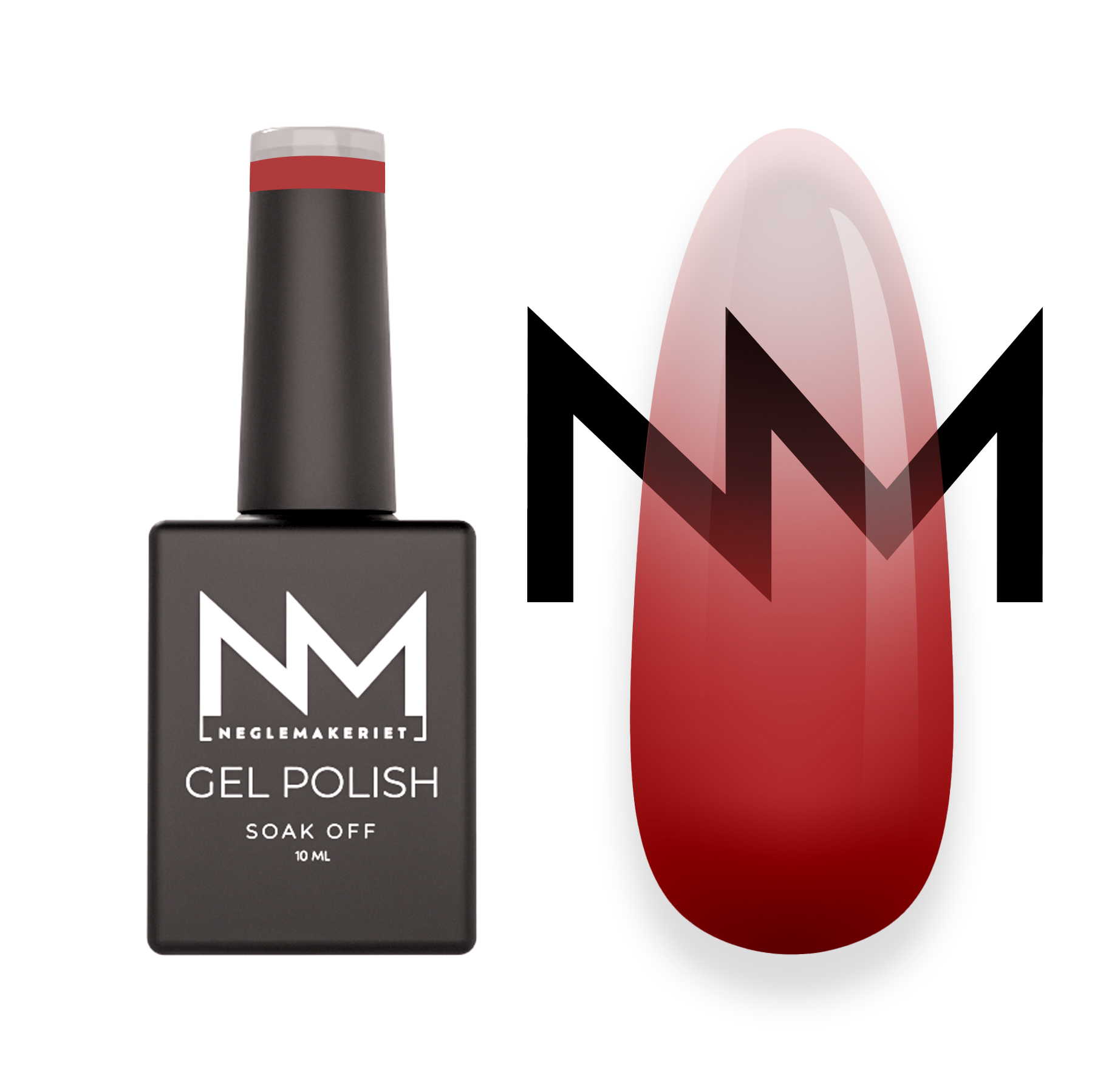 Neglemakeriet Gel Polish #061 STRAWBERRY JELLY SHEER - 10 ML