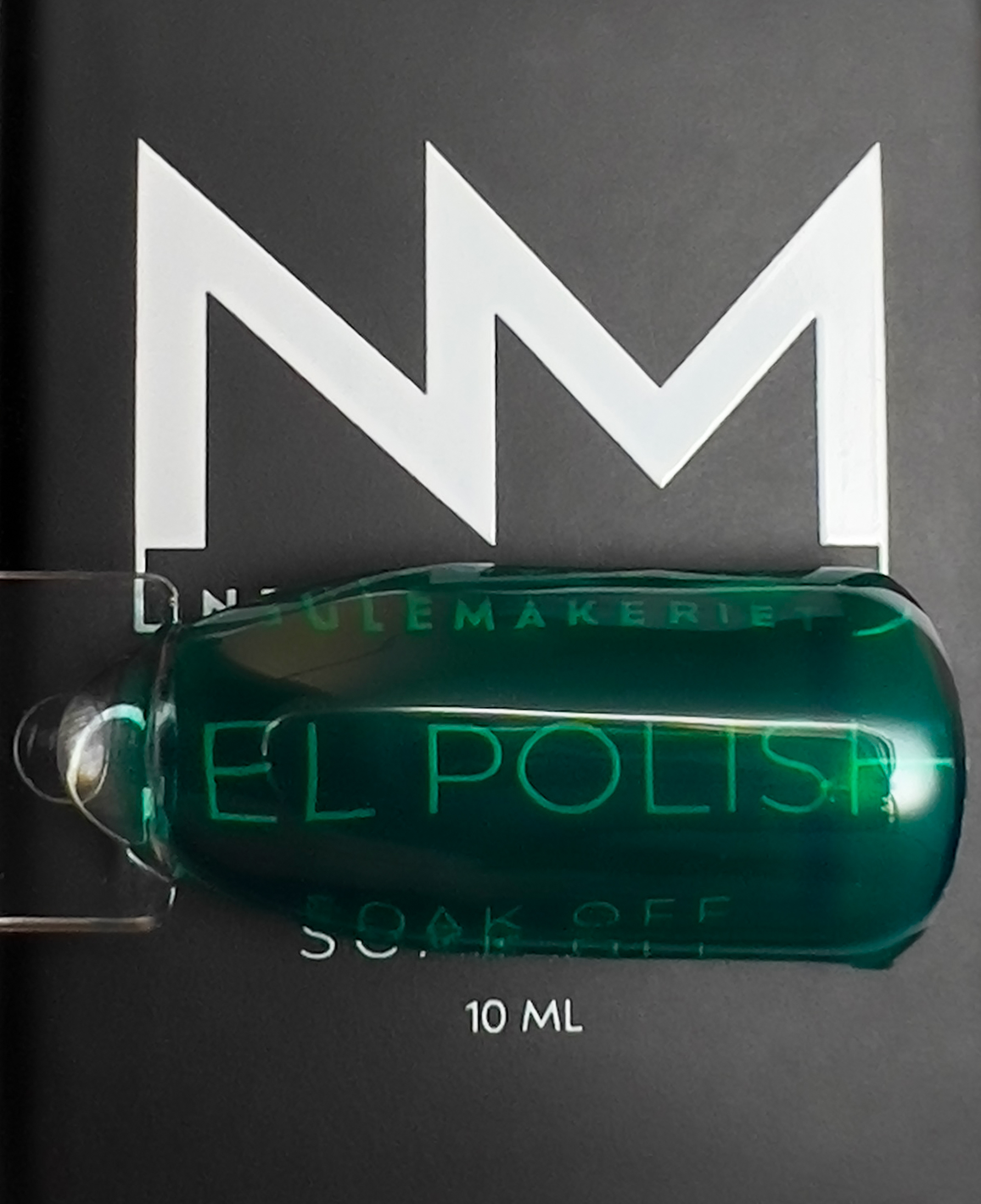 Neglemakeriet Gel Polish #066 POISON APPLE SHEER - 10 ML