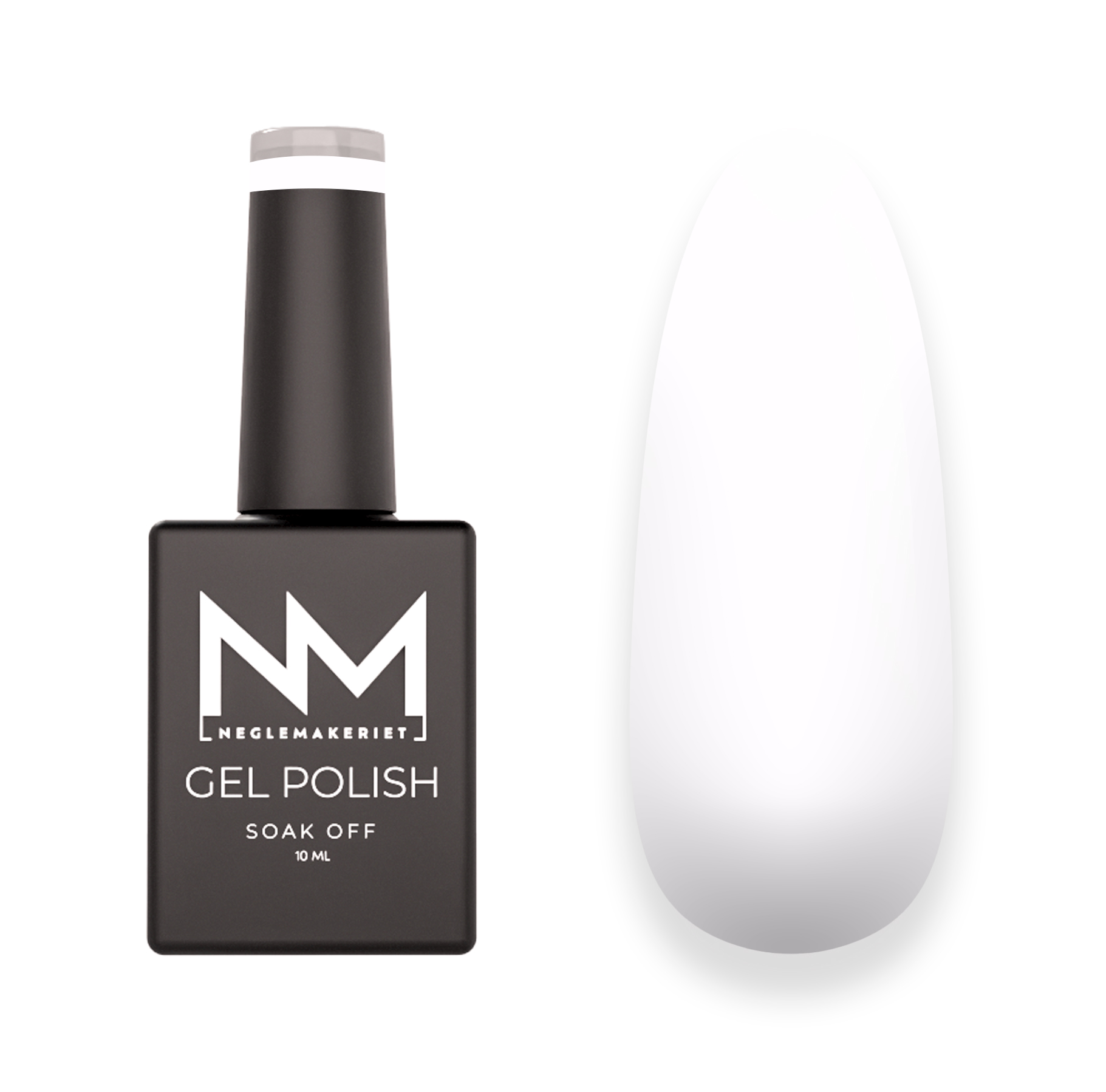 Neglemakeriet Gel Polish #070 WHITE SNOW - 10 ML