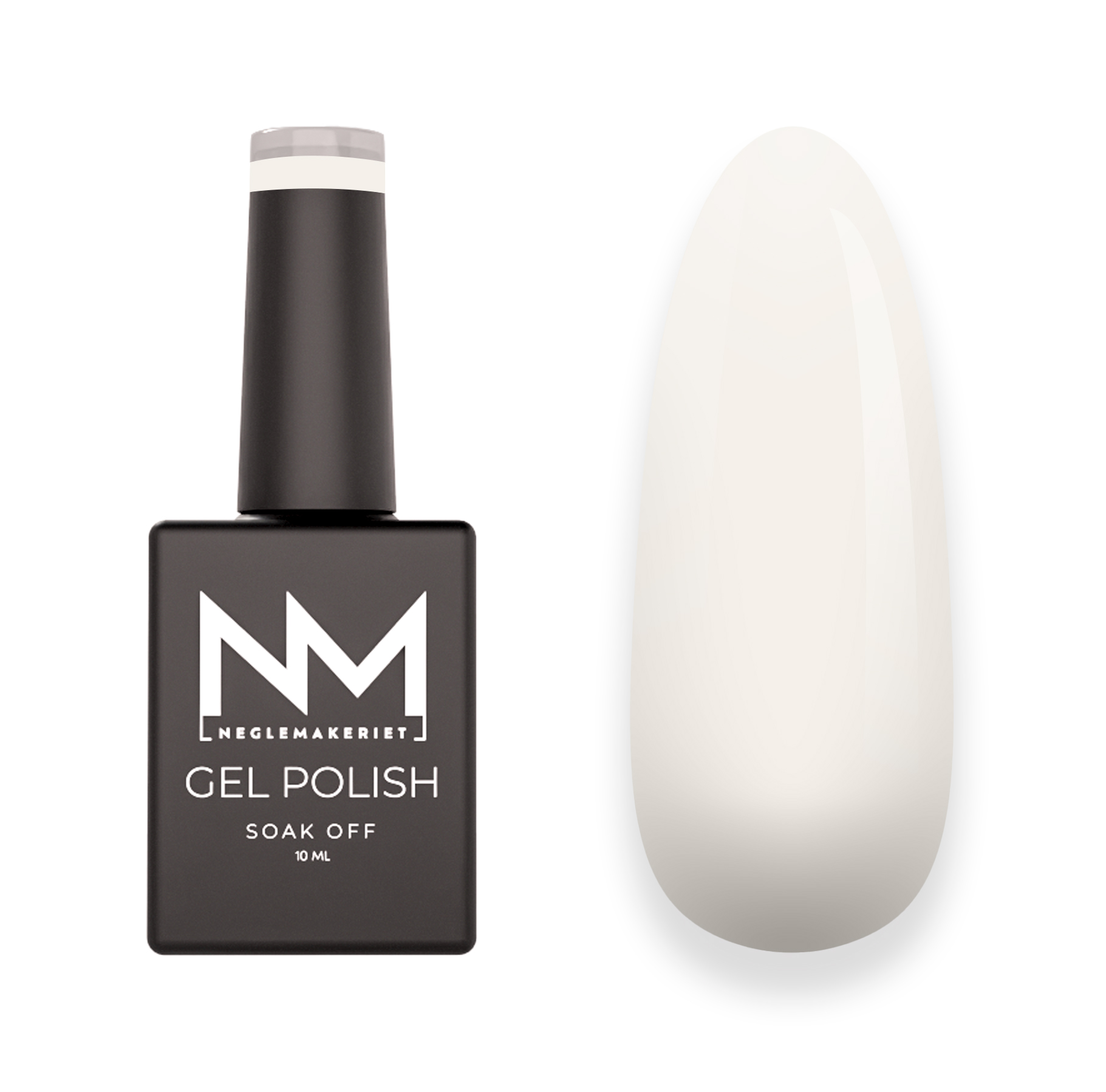 Neglemakeriet Gel Polish #073 EIDER WHITE - 10 ML