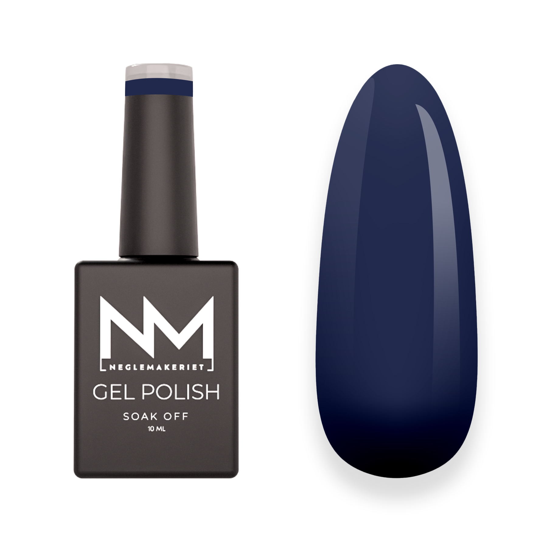 Neglemakeriet Gel Polish #078 DARK INK