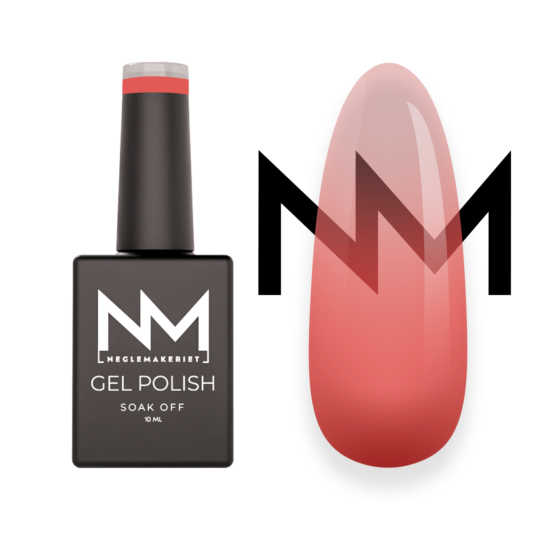 Neglemakeriet Gel Polish #094 STRAWBERRY SHEER - 10 ML