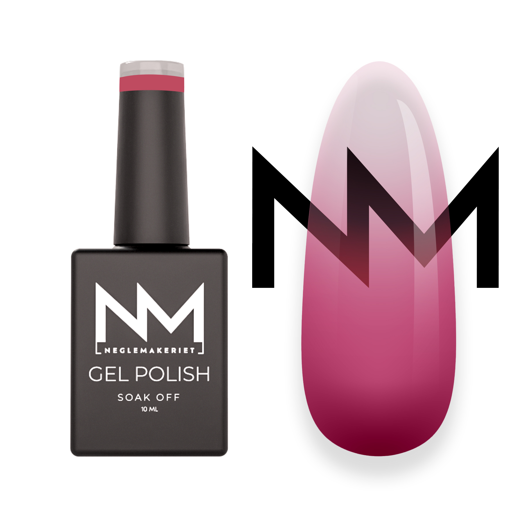 Neglemakeriet Gel Polish #098 CANDY PINK SHEER - 10 ML