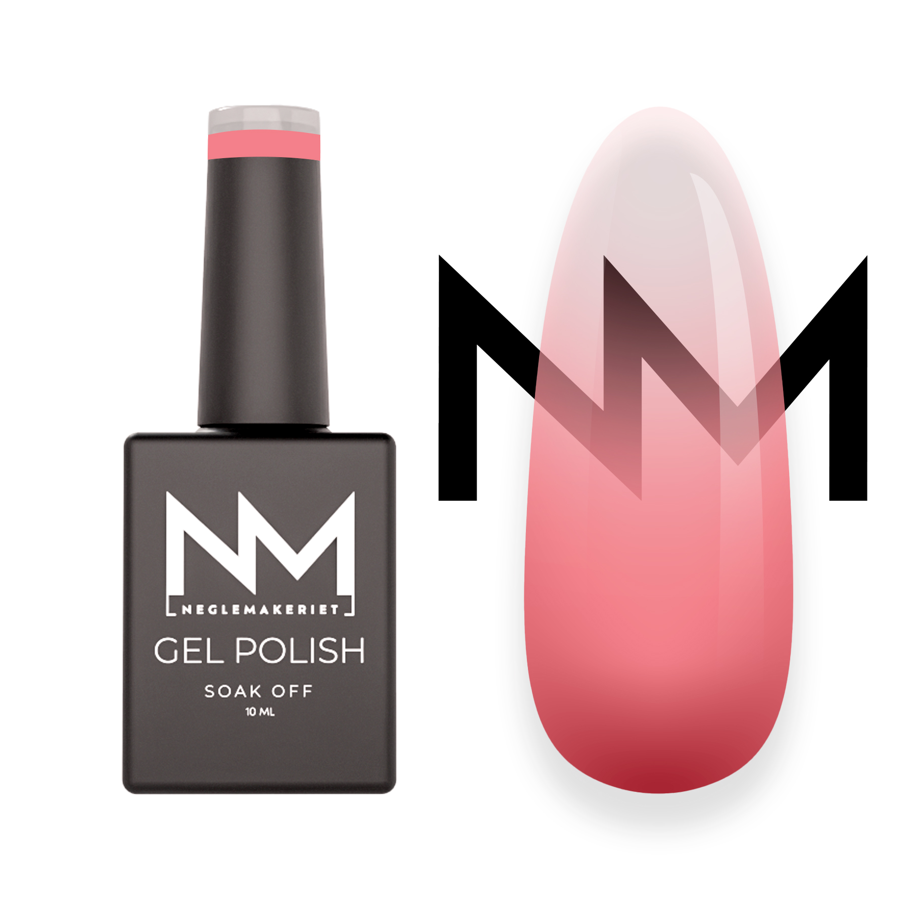 Neglemakeriet Gel Polish #102 STRAWBABY SHEER - 10 ML