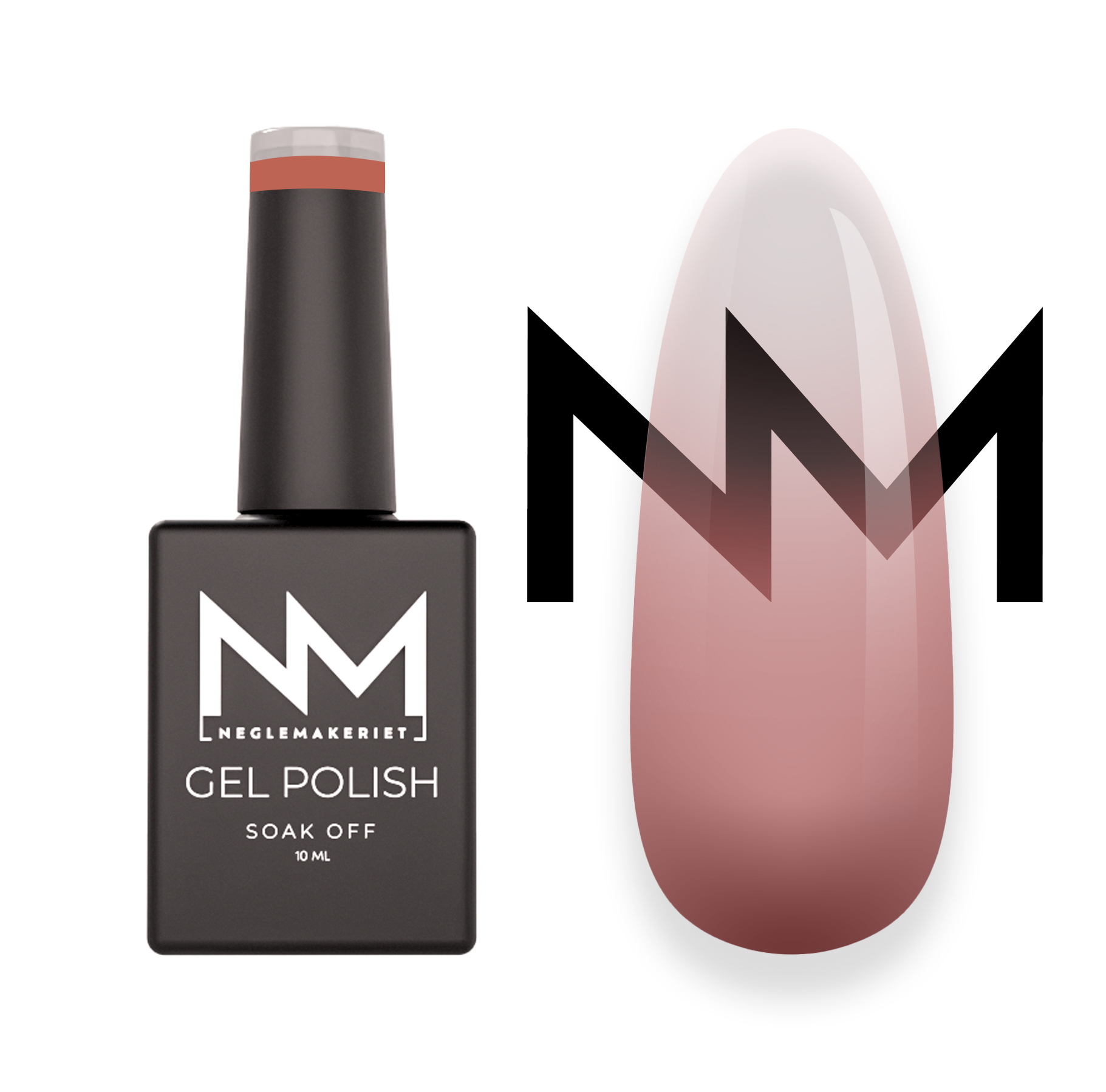 Neglemakeriet Gel Polish #104 CANDY STRAWBERRY SHEER