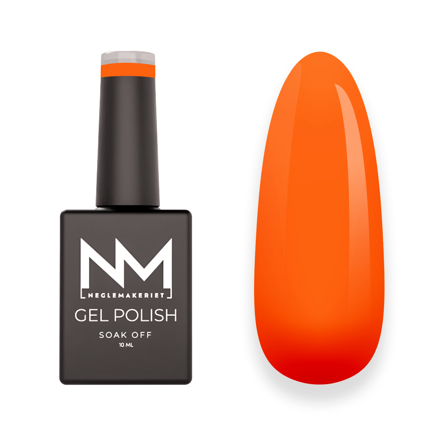 Neglemakeriet Gel Polish #53 Neon Papaya