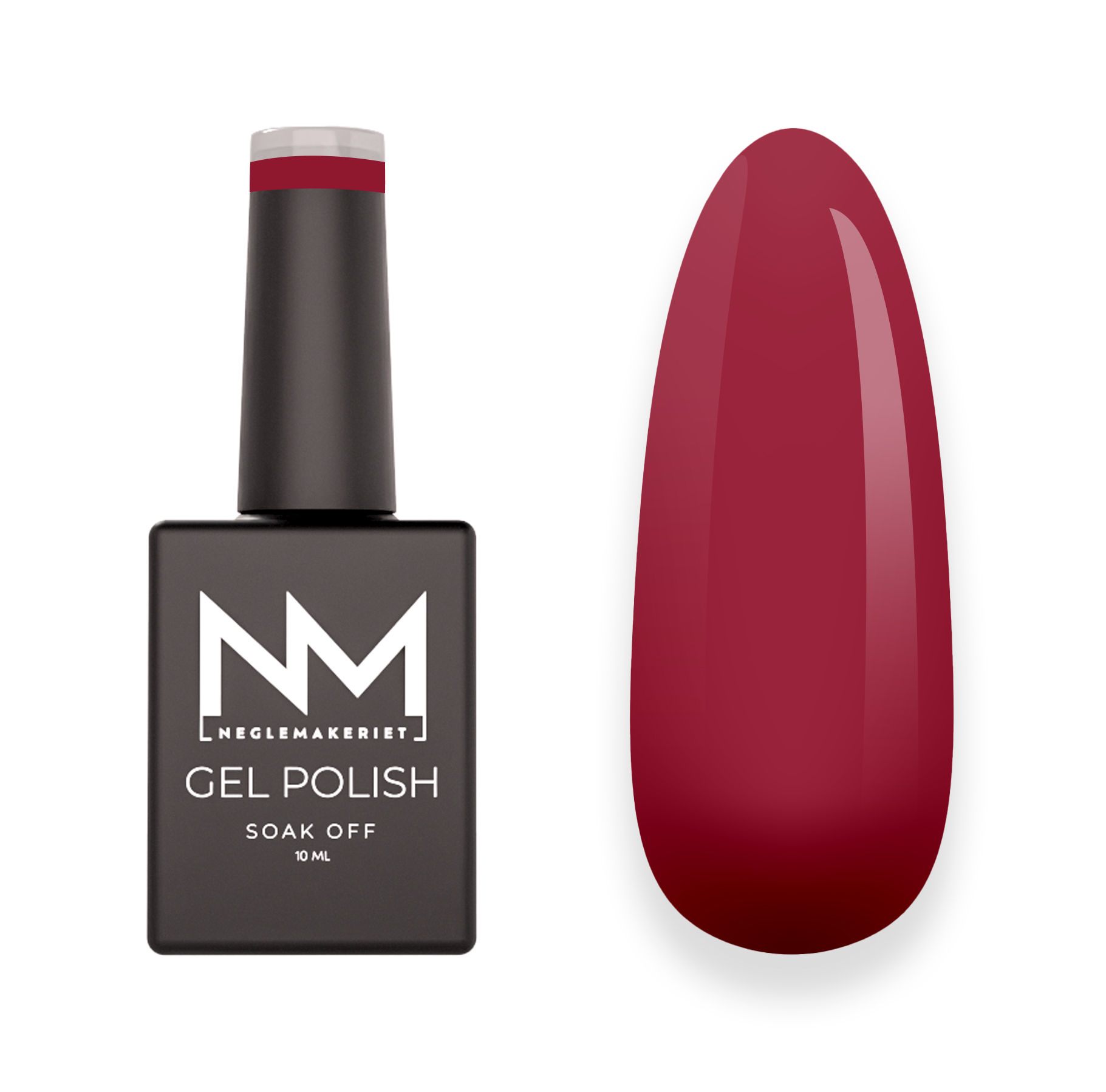 Neglemakeriet Gel Polish #134 MAGNIFIQUE MERLOT