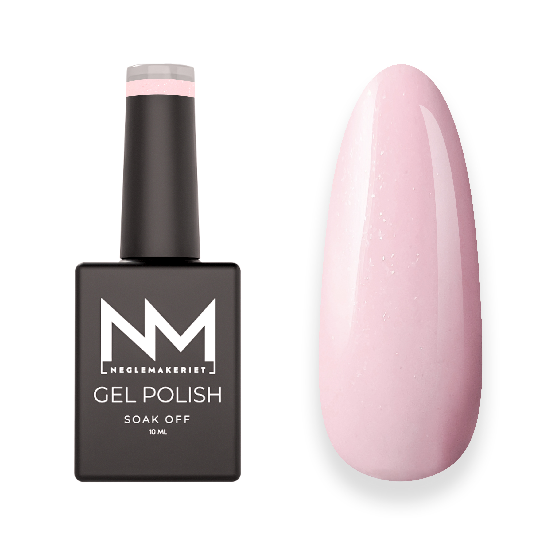 Neglemakeriet Gel Polish #173 EXTRA SHIMMERY ENGLISH ROSE 